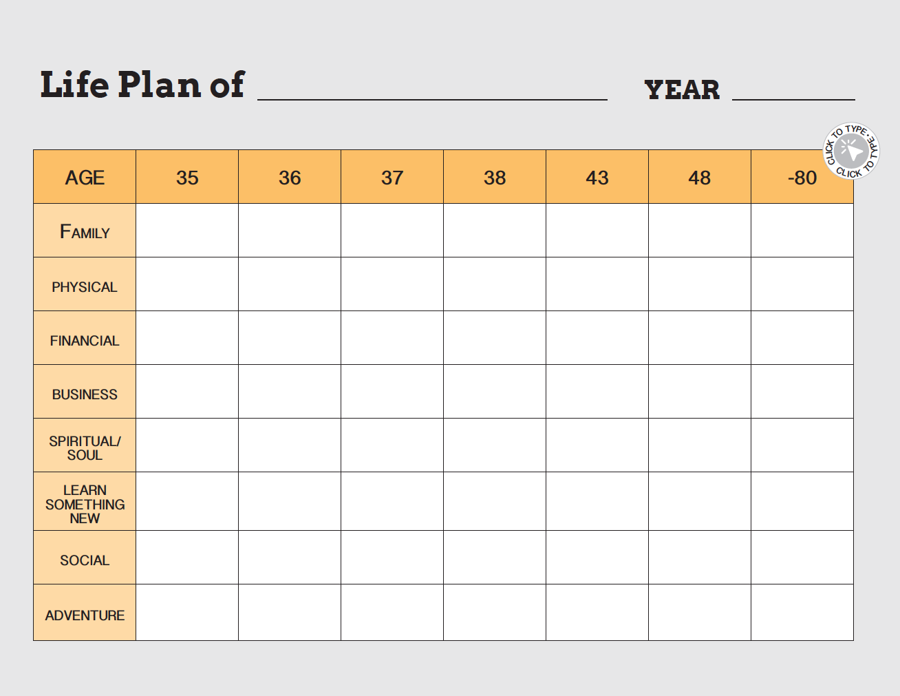 Life Plan – Rock Your Lifeplan